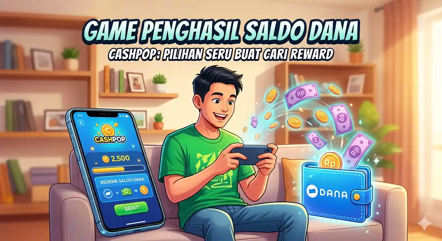 Game Penghasil Saldo DANA CashPop Jadi Pilihan Seru